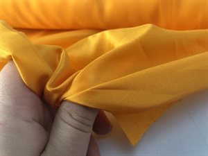 Viscose foer - smuk kvalitet i blank abrikos